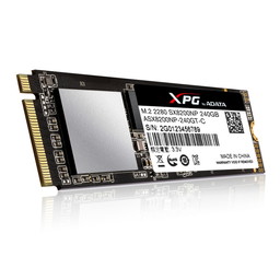 画像ギャラリー No.004のサムネイル画像 / ADATA,ゲーマー向けのPCI Express x4/M.2接続型SSDのラインナップへ容量240GBモデルを追加