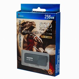 画像ギャラリー No.001のサムネイル画像 / 据え置き型ゲーム機に最適という容量256GBのUSBメモリがADATAから