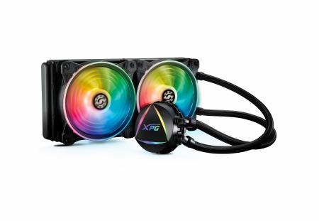 画像ギャラリー No.002のサムネイル画像 / XPG,240mmと360mmのゲーマー向け簡易液冷CPUクーラーを発売
