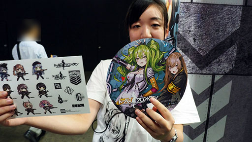 画像ギャラリー No.022のサムネイル画像 / ［TGS 2018］「ドルフロ」ブースで404小隊を集めよう！　リアルUMP45も来てくれた，ブースレポートをお届け