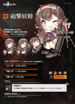 画像ギャラリー No.013のサムネイル画像 / 「ドルフロ」小さな支援者“妖精”が製造解禁。リトルアーモリーとのコラボ,第八戦役の開戦にも注目