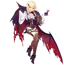 画像ギャラリー No.005のサムネイル画像 / 「ドルフロ」,ハロウィンを題材にした新スキン「狂月の招待状」が10月26日に登場。仮装した戦術人形達の姿に注目
