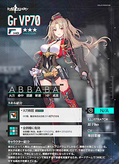 画像ギャラリー No.007のサムネイル画像 / 「ドルフロ」,3月27日に新たな専用装備が手に入る第八戦役の夜戦「鷲と大鴉」実装。ホワイトデーイベント「写真館の謎」の開催も予告