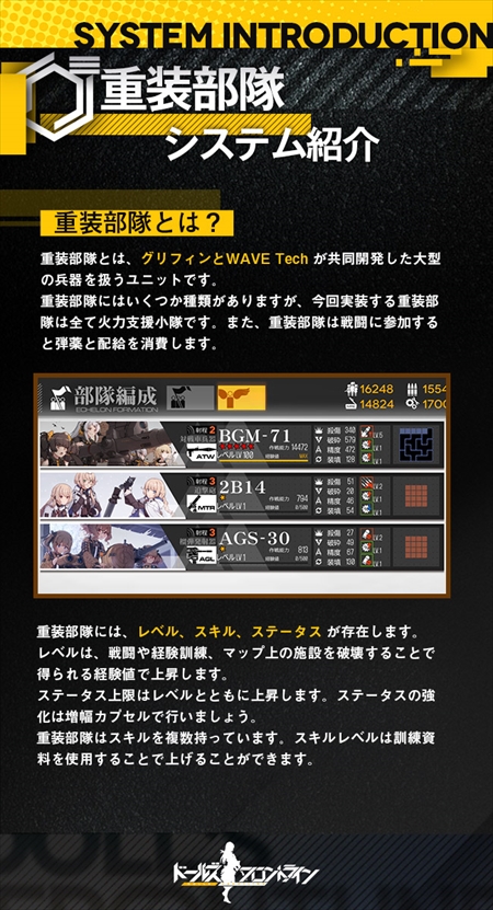 画像ギャラリー No.002のサムネイル画像 / 「ドールズフロントライン」,新機能「重装部隊」が5月22日に実装