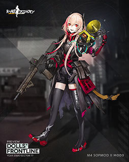 画像ギャラリー No.010のサムネイル画像 / 「ドルフロ」,新システム「重装部隊」の紹介動画が公開に。5月29日には「M4 SOPMOD II」「UMP45」のメンタルアップグレードも可能に
