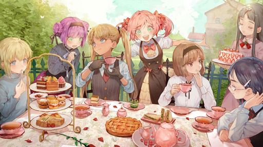 画像ギャラリー No.001のサムネイル画像 / 【PR】ようこそ,人形と義体のお茶会へ。「ドルフロ」×「ガンスリンガー・ガール」コラボをご紹介