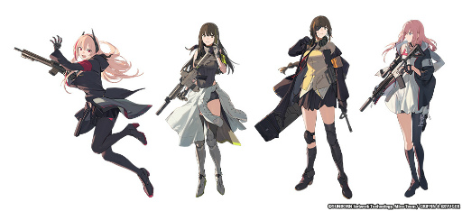 画像ギャラリー No.002のサムネイル画像 / TVアニメ「ドルフロ」が2021年に放送決定。AR小隊があがきもがく,鉄血工造との戦いを映像化