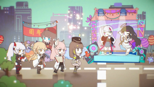 画像ギャラリー No.002のサムネイル画像 / 「少女前戦（ドルフロ）」6周年特番まとめ。パン屋作戦の新発表キャラ，ドルフロ2の“休憩室”など最新ゲーム映像を一挙公開