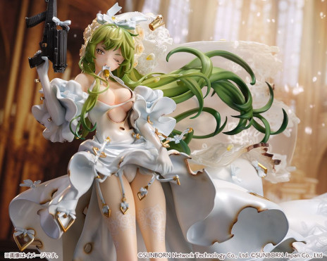 画像ギャラリー No.002のサムネイル画像 / M950Aの重傷イラストを1/7スケールで再現。「ドールズフロントライン」のフィギュア「M950A 鶯と薔薇 -重傷Ver.‐」予約受付開始