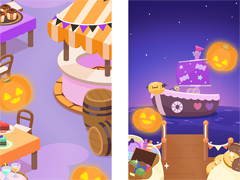 「すみすみ〜まったりパズル」，限定エリアイベント“おとぎゴシックハロウィン”を10月19日から開催