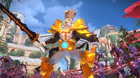 画像ギャラリー No.005のサムネイル画像 / 「Fate/EXTELLA LINK」，Fateシリーズ初登場となるサーヴァント「カール大帝」の参戦が発表。全26騎の参戦サーヴァントがついに集結
