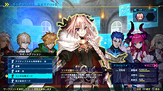 画像ギャラリー No.008のサムネイル画像 / 「Fate/EXTELLA LINK」，シャルルマーニュのプレイ動画が公開。ストーリーや，「サポート部隊」を始めとしたゲームシステムの情報も