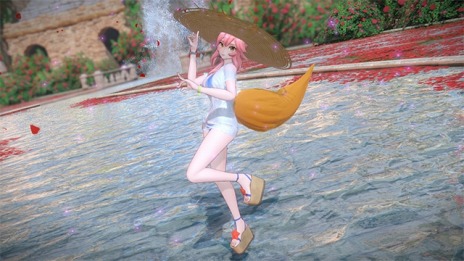 画像ギャラリー No.006のサムネイル画像 / Fateシリーズ最新作「Fate/EXTELLA LINK」が本日発売。DLC衣装第1弾「トロピカルセット」の紹介動画と今後の配信スケジュールが明らかに