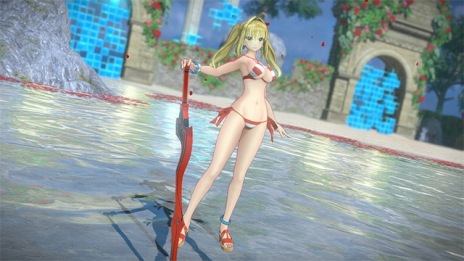 画像ギャラリー No.008のサムネイル画像 / Fateシリーズ最新作「Fate/EXTELLA LINK」が本日発売。DLC衣装第1弾「トロピカルセット」の紹介動画と今後の配信スケジュールが明らかに