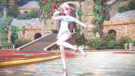 画像ギャラリー No.018のサムネイル画像 / Fateシリーズ最新作「Fate/EXTELLA LINK」が本日発売。DLC衣装第1弾「トロピカルセット」の紹介動画と今後の配信スケジュールが明らかに