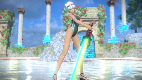 画像ギャラリー No.019のサムネイル画像 / Fateシリーズ最新作「Fate/EXTELLA LINK」が本日発売。DLC衣装第1弾「トロピカルセット」の紹介動画と今後の配信スケジュールが明らかに
