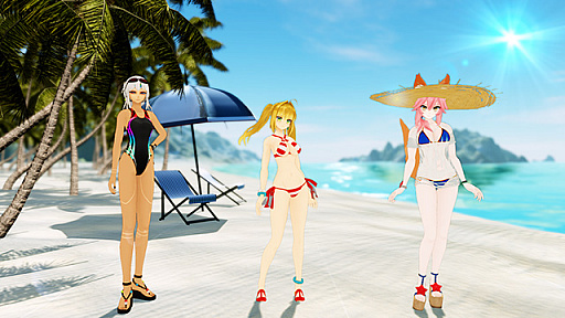 画像ギャラリー No.020のサムネイル画像 / 「Fate/EXTELLA LINK」,DLC衣装第4弾「スペシャルセット第2弾」の配信がスタート