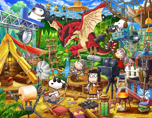 画像ギャラリー No.001のサムネイル画像 / 「スヌーピー ライフ」，7月11日より「モンスターハンター：ワールド」コラボを実施