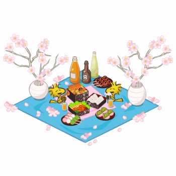 画像ギャラリー No.012のサムネイル画像 / 「スヌーピーライフ」,お花見がテーマのイベント第1弾「ベルのジュエルラッシュ」開催