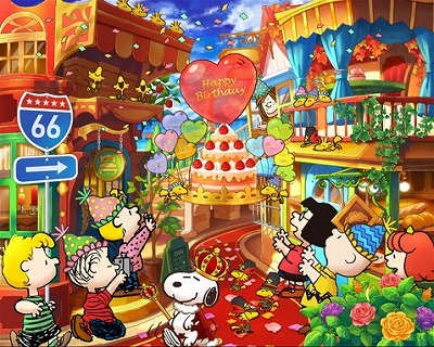 画像ギャラリー No.002のサムネイル画像 / 「スヌーピー ライフ」,誕生日をテーマにしたイベントが順次開催