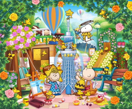 画像ギャラリー No.002のサムネイル画像 / 「スヌーピー ライフ」で東京スカイツリーとのコラボイベントが開催中