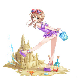 画像ギャラリー No.003のサムネイル画像 / 「ドールズオーダー」水着第3弾のランスロット＆マーリンが登場