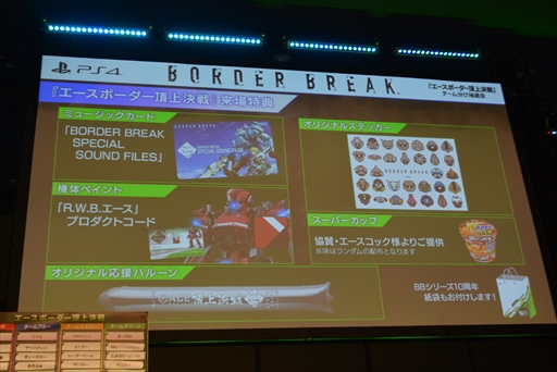 画像ギャラリー No.010のサムネイル画像 / ボーダーブレイクの春の施策が明らかに。「エースボーダー頂上決戦チーム分け抽選会&出張版ボーダーブレイクのボ!in セガフェス」レポート