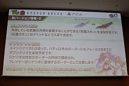 画像ギャラリー No.027のサムネイル画像 / 「ボーダーブレイク」の10年を開発者とゲストが振り返る,「10周年だヨ!ボダりな祭」レポート。12月のPS4版アップデートも一部が明らかに