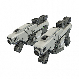 画像ギャラリー No.005のサムネイル画像 / 「ボーダーブレイク」にメカニックデザイナー海老川兼武氏がデザインした武器が登場。GWキャンペーンも開催中