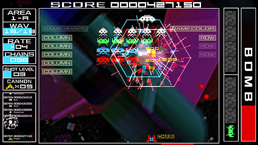画像ギャラリー No.004のサムネイル画像 / 「SPACE INVADERS EXTREME」と「GROOVE COASTER」のSteam配信が決定。スペースインベーダー40周年でそれぞれ2月,今春に配信開始