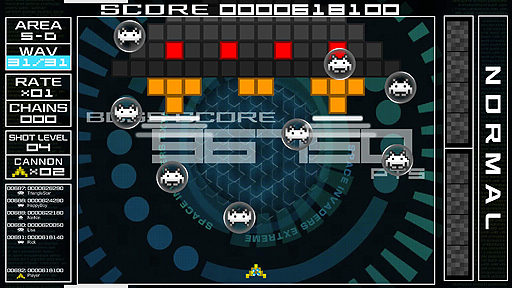 画像ギャラリー No.005のサムネイル画像 / 「SPACE INVADERS EXTREME」と「GROOVE COASTER」のSteam配信が決定。スペースインベーダー40周年でそれぞれ2月,今春に配信開始