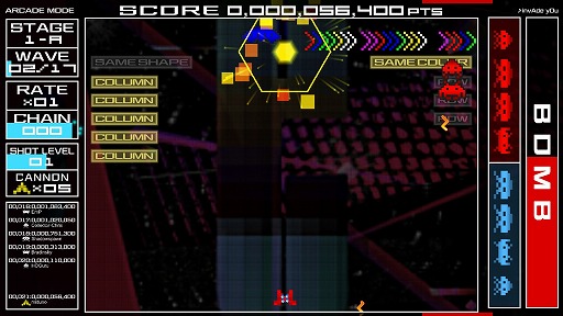 画像ギャラリー No.001のサムネイル画像 / 完全新曲3曲を引っさげて登場するPC版「SPACE INVADERS EXTREME」インプレッション。効果音とBGMが絶妙にブレンドされた進化形インベーダー