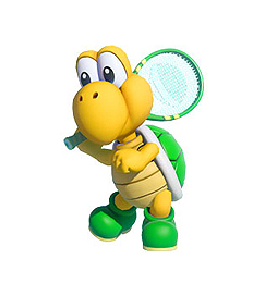 画像ギャラリー No.002のサムネイル画像 / ［E3 2018］「マリオテニス エース」の新キャラ「ノコノコ」「ゲッソー」が発表に。7月，8月のオンライントーナメント参加で先行入手できる