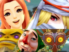 「ゼルダ無双 ハイラルオールスターズ DX」，キャラ紹介動画第2弾で「時のオカリナ」のシークや「ムジュラの仮面」のチンクルなど7人を紹介