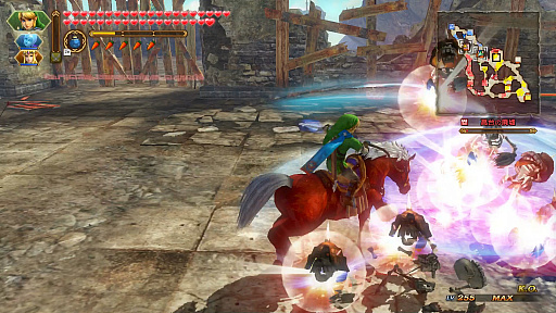 画像ギャラリー No.017のサムネイル画像 / 本日発売のNintendo Switch「ゼルダ無双 ハイラルオールスターズ DX」プレイレポート。1000人斬りが当たり前の爽快アクションは,Joy-Conでの2人プレイも楽しい