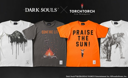 画像ギャラリー No.001のサムネイル画像 / 「ダークソウル」×TORCH TORCHコラボのスウェットとTシャツが3月に再販決定