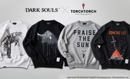 画像ギャラリー No.002のサムネイル画像 / 「ダークソウル」×TORCH TORCHコラボのスウェットとTシャツが3月に再販決定