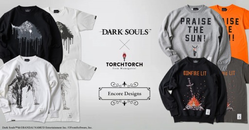 画像ギャラリー No.003のサムネイル画像 / 「ダークソウル」×TORCH TORCHコラボのスウェットとTシャツが3月に再販決定