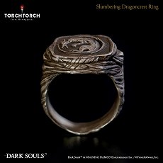 画像ギャラリー No.004のサムネイル画像 / 「DARK SOULS」シリーズの「静かに眠る竜印の指輪」がシルバーリングに。TORCH TORCHから8月に発売