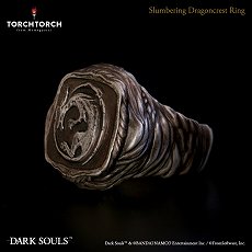 画像ギャラリー No.005のサムネイル画像 / 「DARK SOULS」シリーズの「静かに眠る竜印の指輪」がシルバーリングに。TORCH TORCHから8月に発売