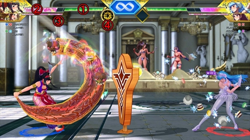 画像ギャラリー No.005のサムネイル画像 / SNKの格闘アクション「SNKヒロインズ Tag Team Frenzy」。可愛らしい見た目とは裏腹に奥深い対戦を楽しめる本作のプレイレポートをお届け