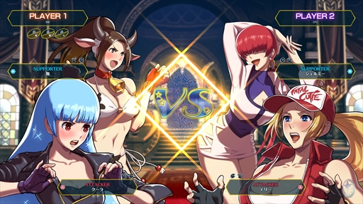 画像ギャラリー No.003のサムネイル画像 / 「SNKヒロインズ Tag Team Frenzy」が本日発売。SNKの歴代ヒロインが集結した夢のタッグマッチがついに開幕