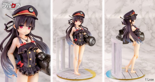 画像ギャラリー No.003のサムネイル画像 / 「まいてつ」，水着姿の“ハチロク”が1/6スケールフィギュアで登場。予約受付を本日より開始