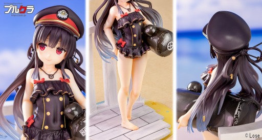 画像ギャラリー No.004のサムネイル画像 / 「まいてつ」，水着姿の“ハチロク”が1/6スケールフィギュアで登場。予約受付を本日より開始