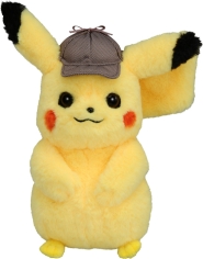 画像ギャラリー No.003のサムネイル画像 / 名探偵ピカチュウの「ポケモンぬいぐるみ」3種が4月27日に発売