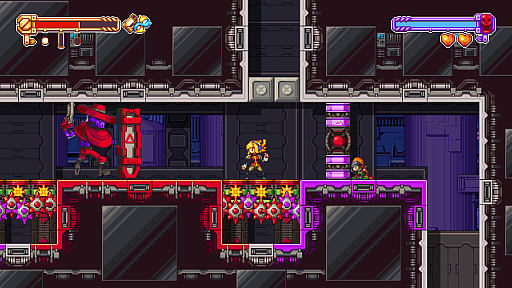 画像ギャラリー No.003のサムネイル画像 / たった1人で7年かけて開発した2Dドット絵アクション「Iconoclasts」がPC/MAC/PS4/PS Vita向けに1月23日にリリース
