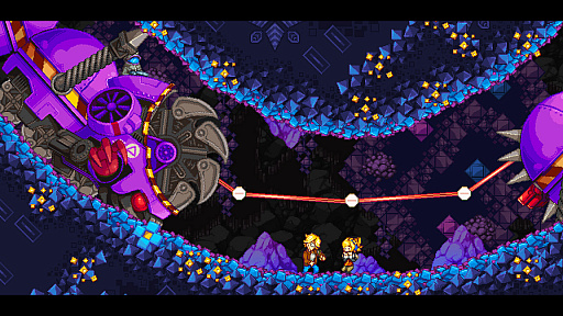 画像ギャラリー No.008のサムネイル画像 / たった1人で7年かけて開発した2Dドット絵アクション「Iconoclasts」がPC/MAC/PS4/PS Vita向けに1月23日にリリース