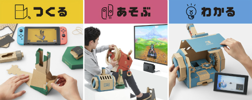 画像ギャラリー No.002のサムネイル画像 / 「Nintendo Labo」のToy Conキット第3弾「ドライブキット」が9月14日に発売。ハンドルや操縦桿を作って，車や潜水艦のゲームを楽しもう