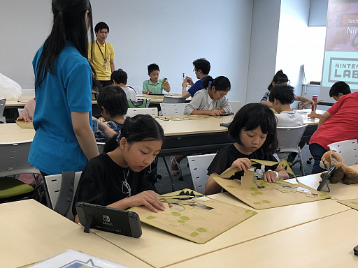画像ギャラリー No.003のサムネイル画像 / 30人の小学生が新しい遊びの発明に挑戦！　「Nintendo Labo」を使うハッカソンの初日をレポート