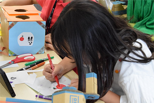 画像ギャラリー No.010のサムネイル画像 / 力作の数々に保護者も感嘆!「Nintendo Labo」を使った小学生向けハッカソンの2日めをレポート